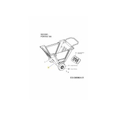 telaio 5021306 ORIGINALE MTD | NewgardenParts.com