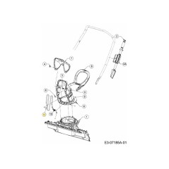 PROTEZIONE PARACADUTISMO 747-05522 ORIGINALE MTD | NewgardenParts.com