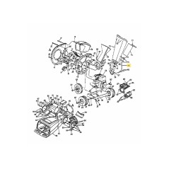 CHUTE SUPPORT 749-1004 ORIGINAL MTD