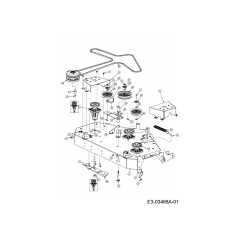 GUIDA ASSY-BELT 783-08027637 ORIGINALE MTD | NewgardenParts.com