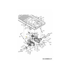 V-BELT DRIVE 754-04317A ORIGINAL MTD