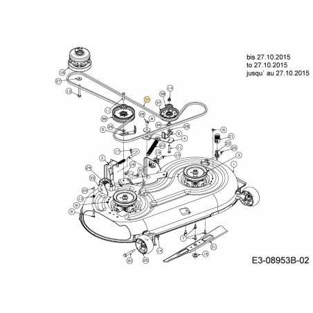 Correa trapezoidal 754-04033A ORIGINAL MTD | NewgardenParts.com