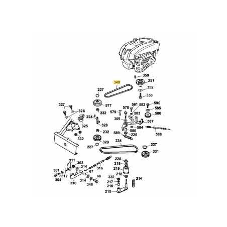 SCOOTER 3 CORREAS 0039220 ORIGINAL MTD | NewgardenParts.com