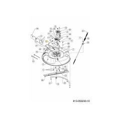 GUIDA ASSY-BELT 747-06127637 ORIGINALE MTD | NewgardenParts.com