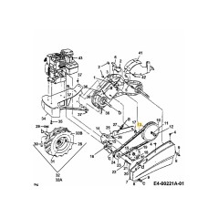 Correa trapezoidal 754-0438 ORIGINAL MTD | NewgardenParts.com