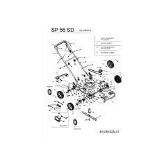 Correa trapezoidal 754-04100 ORIGINAL MTD | NewgardenParts.com