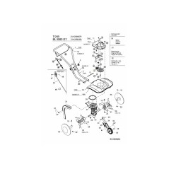 Correa trapezoidal 754-04061 ORIGINAL MTD | NewgardenParts.com