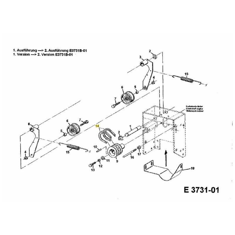 V-belt 000.75.974 ORIGINAL MTD