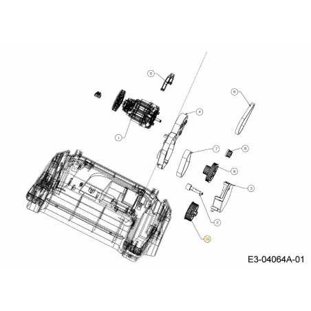 RIEMENSPRACKE UNTEN 756-05068 ORIGINAL MTD | NewgardenParts.com