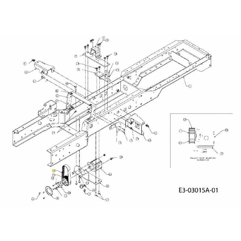 TRASMISSIONE A CINGHIA-AUX PMP 754-04086 ORIGINALE MTD