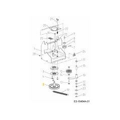 POULIE 092.68.083 ORIGINALE MTD | NewgardenParts.com