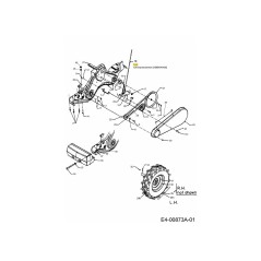 CABLE DE EMBRAGUE 746-1117 ORIGINAL MTD | NewgardenParts.com