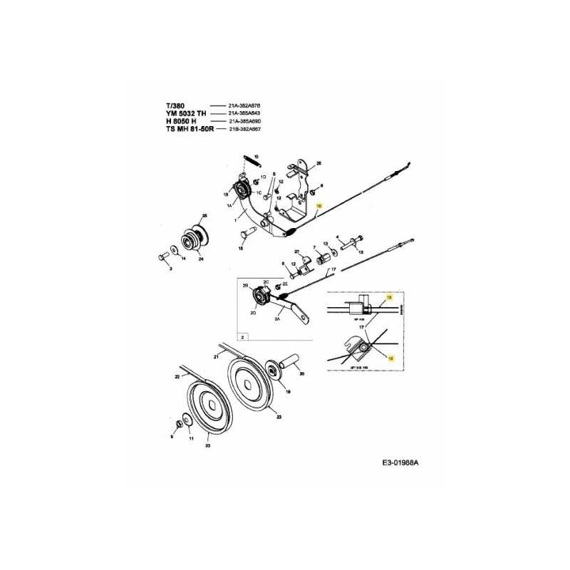 CAVO FRIZIONE RETROMARCIA 746-0953 ORIGINALE MTD