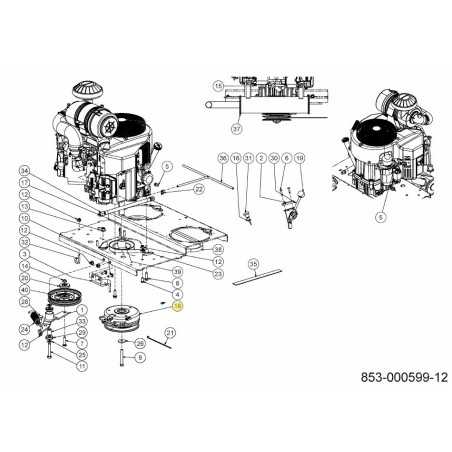 CLUTCH ELECTRIC PTO 717-05316B ORIGINAL MTD | NewgardenParts.com