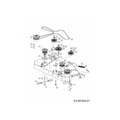 FRIZIONE E-PTO 717-05192 ORIGINALE MTD | NewgardenParts.com