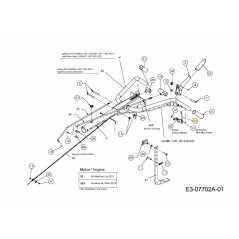 CLUTCH LEVER LOCK 747-05717 ORIGINAL MTD | NewgardenParts.com