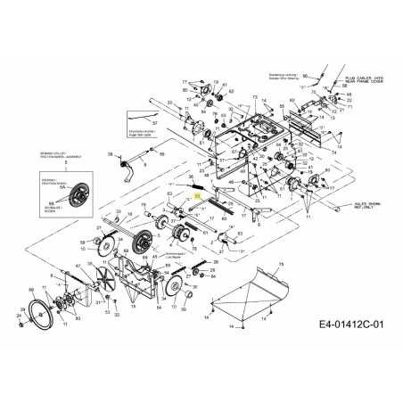 BLOCCAGGIO ASTA 747-0973 ORIGINALE MTD | NewgardenParts.com