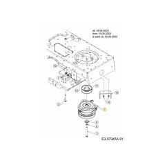 EMBRAGUE-TDF ELÉCTRICO 717-04080 ORIGINAL MTD | NewgardenParts.com