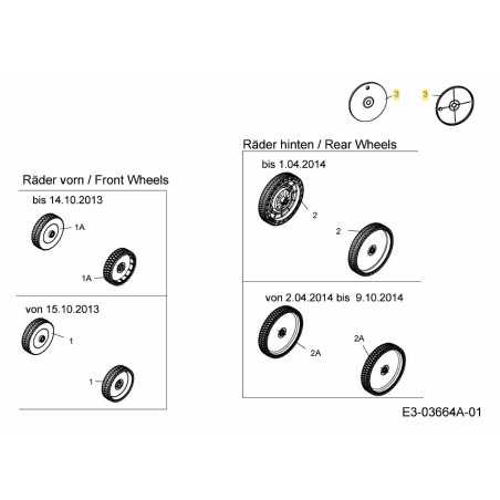 WHEEL COVER 731-09859 ORIGINAL MTD | NewgardenParts.com