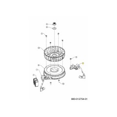 Bobine d'allumage RH 651-08056 d'origine MTD