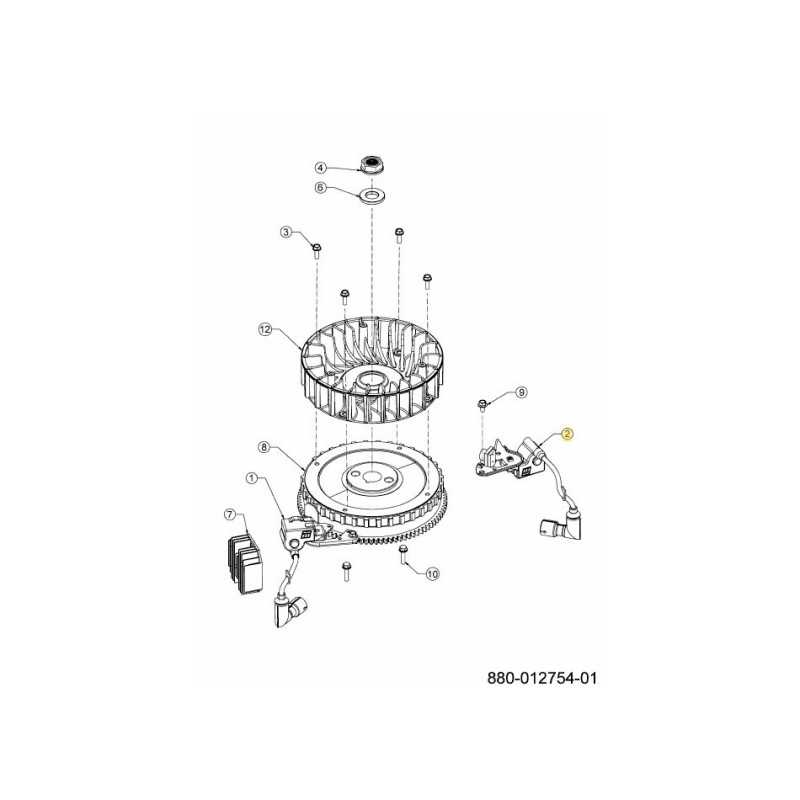 BOBINA DI ACCENSIONE DX 651-08056 ORIGINALE MTD