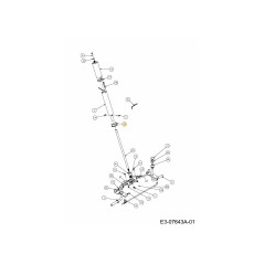 KRAGEN UNTERES LENKRAD 731-08690 ORIGINAL MTD | NewgardenParts.com
