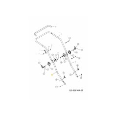 TUBE DE COLONNE DROIT 749-05105637 ORIGINAL MTD