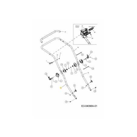 TUBO COLONNA DESTRA 749-05106637 ORIGINALE MTD | NewgardenParts.com