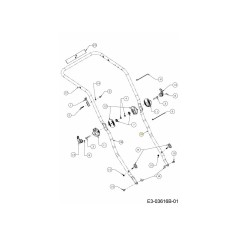 TUBO COLONNA SINISTRO 749-05104A-S ORIGINALE MTD | NewgardenParts.com