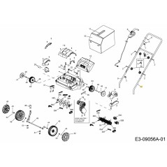 TUBO COLONNA SINISTRO 749-05176 ORIGINALE MTD | NewgardenParts.com