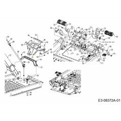 Lenksäule unten 703-08621A-S Original MTD | NewgardenParts.com