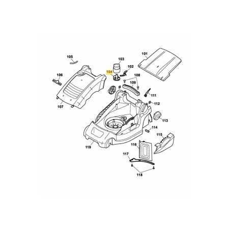 Lower mulch button 4907332 ORIGINAL MTD | NewgardenParts.com