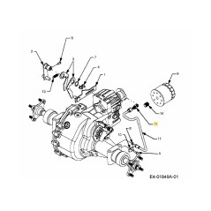 Anschlussstück, Rohr 37 Grad 727-3002 Original MTD | NewgardenParts.com