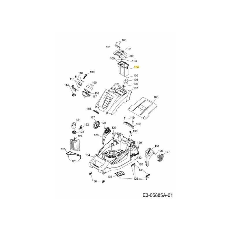 albero della batteria 4939344 ORIGINALE MTD