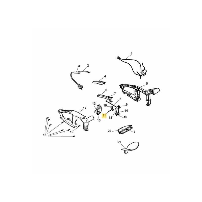 Tige de commande 7440116 ORIGINALE MTD Tige de commande 7440116 ORIGINALE MTD