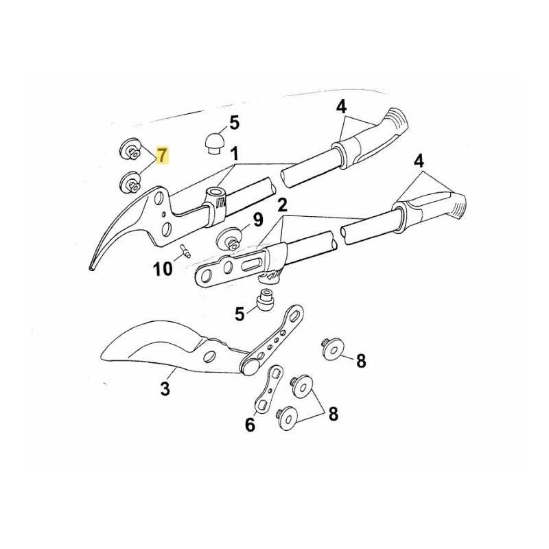 Gelenkadapter M8 7254207 Original MTD