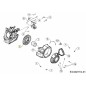 Ventilateur de refroidissement 751-17146 d'origine MTD