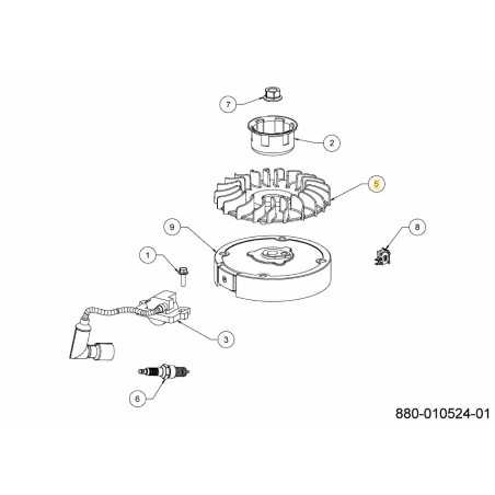 VENTILADOR DE ENFRIAMIENTO 751-21930 ORIGINAL MTD | NewgardenParts.com