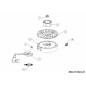 Ventilateur de refroidissement 751-21930 d'origine MTD
