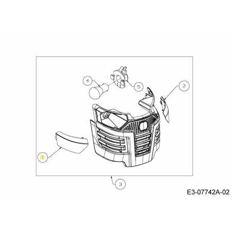 RECHTS SCHEINWERFERLINSE 731-07878 ORIGINAL MTD | NewgardenParts.com