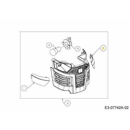 LINKES SCHEINWERFERGLÄSER 731-07879 ORIGINAL MTD | NewgardenParts.com