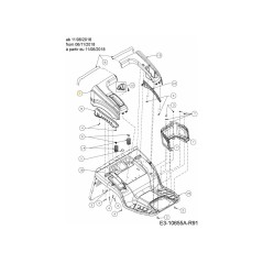Abdeckung:RH:RD:BLK 631-05644 ORIGINAL MONTAGE | NewgardenParts.com