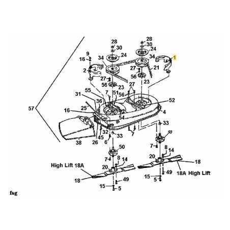 Abdeckungseinheit: Riemen links 32" 683-0113637 Original MTD | NewgardenParts.com