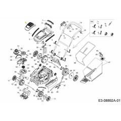 GUARDABARROS 731-10667 ORIGINAL MTD | NewgardenParts.com