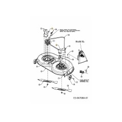 PROTECTION DE CEINTURE RH 783-04149B ORIGINAL MTD | NewgardenParts.com