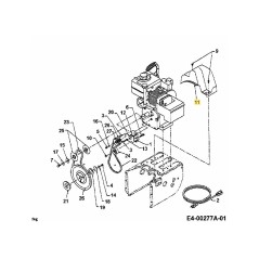 Abdeckung-Rechts Riemen 731-1324 Original Montiert | NewgardenParts.com