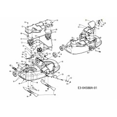 COUVERCLE ASM GAUCHE 631-04342 ORIGINAL MTD | NewgardenParts.com