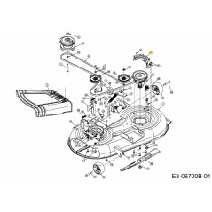 Abdeckung-Riemendeck 42" 783-06424A-S ORIGINAL MTD | NewgardenParts.com