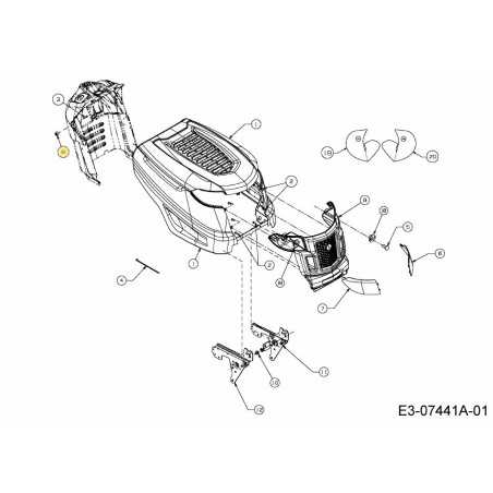 BMPR : DASH K-STYLE 731-06404 ORIGINAL MTD | NewgardenParts.com