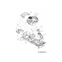 COUVERCLE DE DIRECTION 731-09501 ORIGINAL MTD | NewgardenParts.com